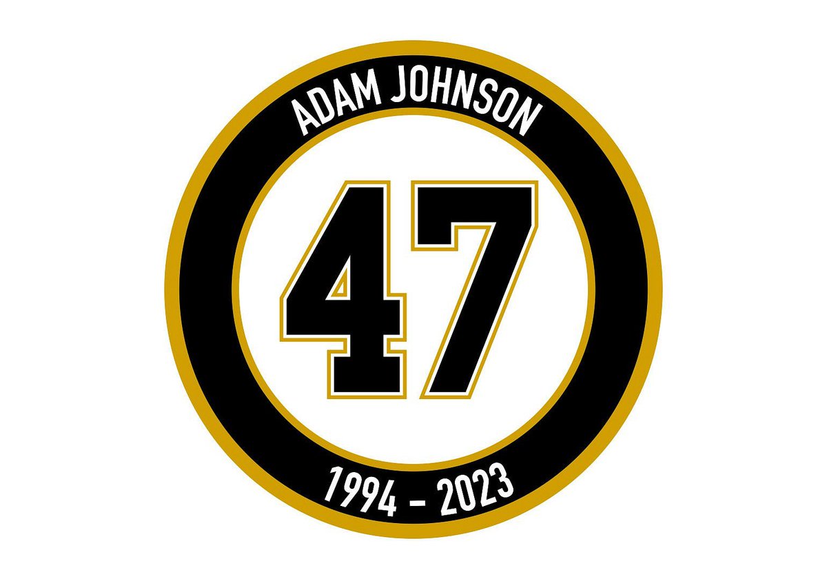 Teams across the #EIHL will be paying tribute to Adam Johnson at their next home game.

We invite fans across the league to join us in a 47-second applause prior to the start of games to celebrate Adam's life.

📰 eliteleague.co.uk/article/4092-h…