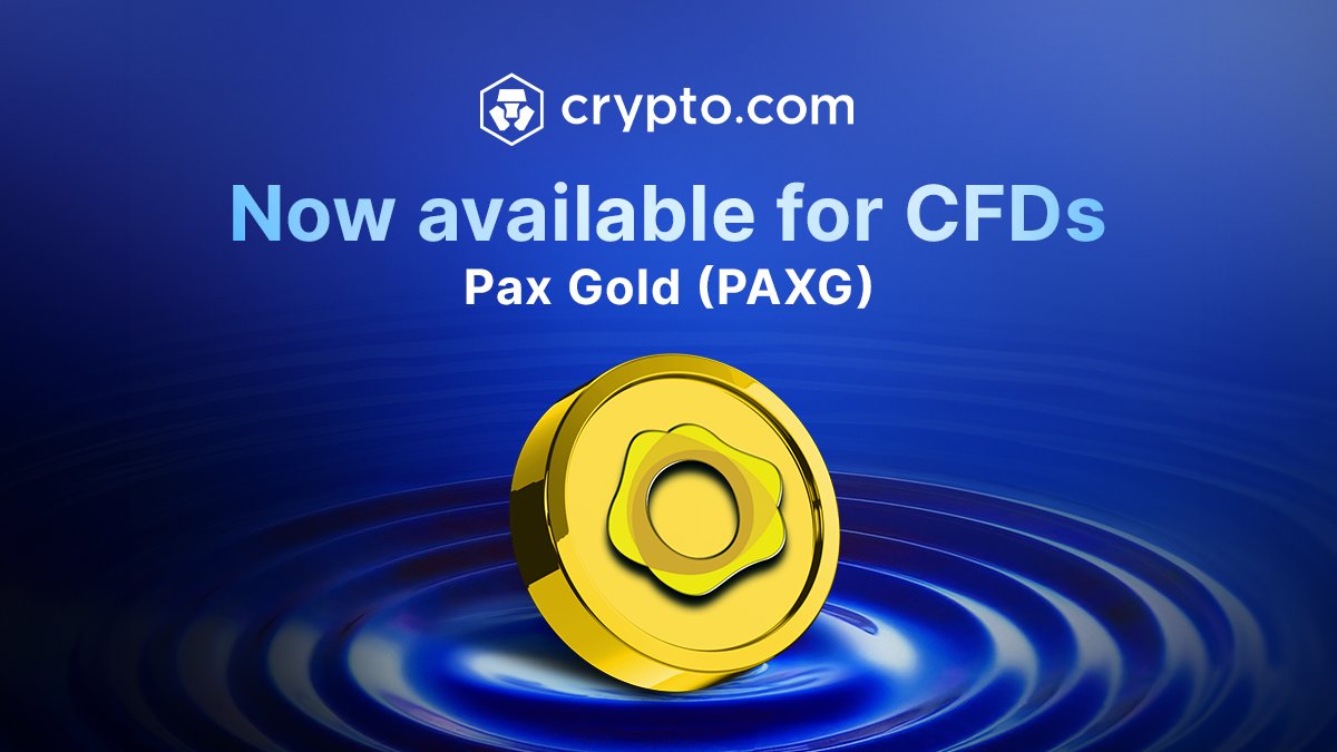 PAXG CFDs are now available in the https://t.co/vCNztATkNg App 🙌 📈 Go  long or short with up to 20x leverage on CFDs, and potentially profit if  your prediction is right Start trading