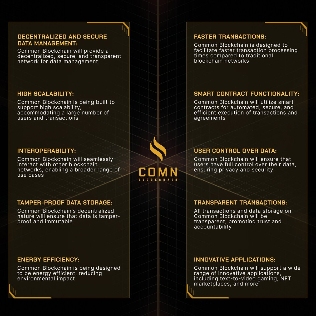 common_coin's tweet photo. Unlock the future of Blockchain with #CommonBlockchain! Decentralized, secure, and scalable, with smart contracts, interoperability & more! Empowering a new era of innovation and possibility! Join the revolution with @OpusAIInc https://t.co/8FT1GKRaAT #OpusAI #CommonCoin #Crypto https://t.co/uCSRnlCMN3