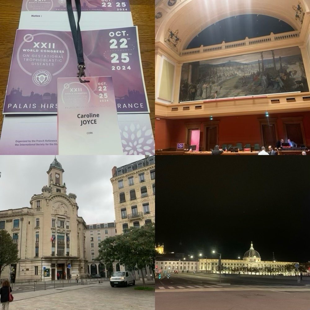 Caroline Joyce (@carolinemjoyce) on Twitter photo Fortunate to attend <a href="/ISSTD2024/">ISSTD-Congress</a> in beautiful Lyon this week and hear about lots of new research on gestational trophoblastic disease #GTD #molarpregnancy #raredisease Fortunate to attend <a href="/ISSTD2024/">ISSTD-Congress</a> in beautiful Lyon this week and hear about lots of new research on gestational trophoblastic disease #GTD #molarpregnancy #raredisease