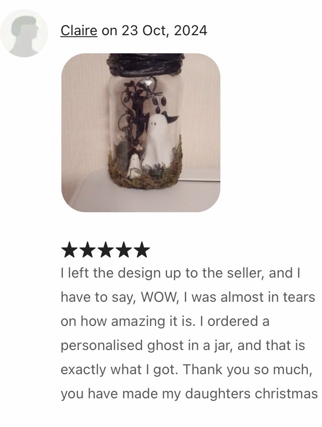 BoxedUpcreates's tweet image. Another returning customer, this is such a boost and keeps you going - worth it #boxedup #etsy #giftideas #UKGiftAM #CraftBizParty #earlybiz #Christmas2024