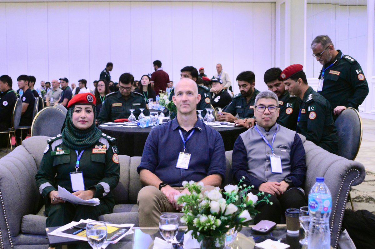 On 23 Oct, reps from 23 countries gathered for the 1st ever UN INSARAG Earthquake Simulation in Pakistan! 
Hosted by Rescue 1122, co-organized by INSARAG/OCHA &amp; NDMA. It's a significant step strengthening crisis response capabilities.
Read more: bit.ly/48mVcNa
#apere2024