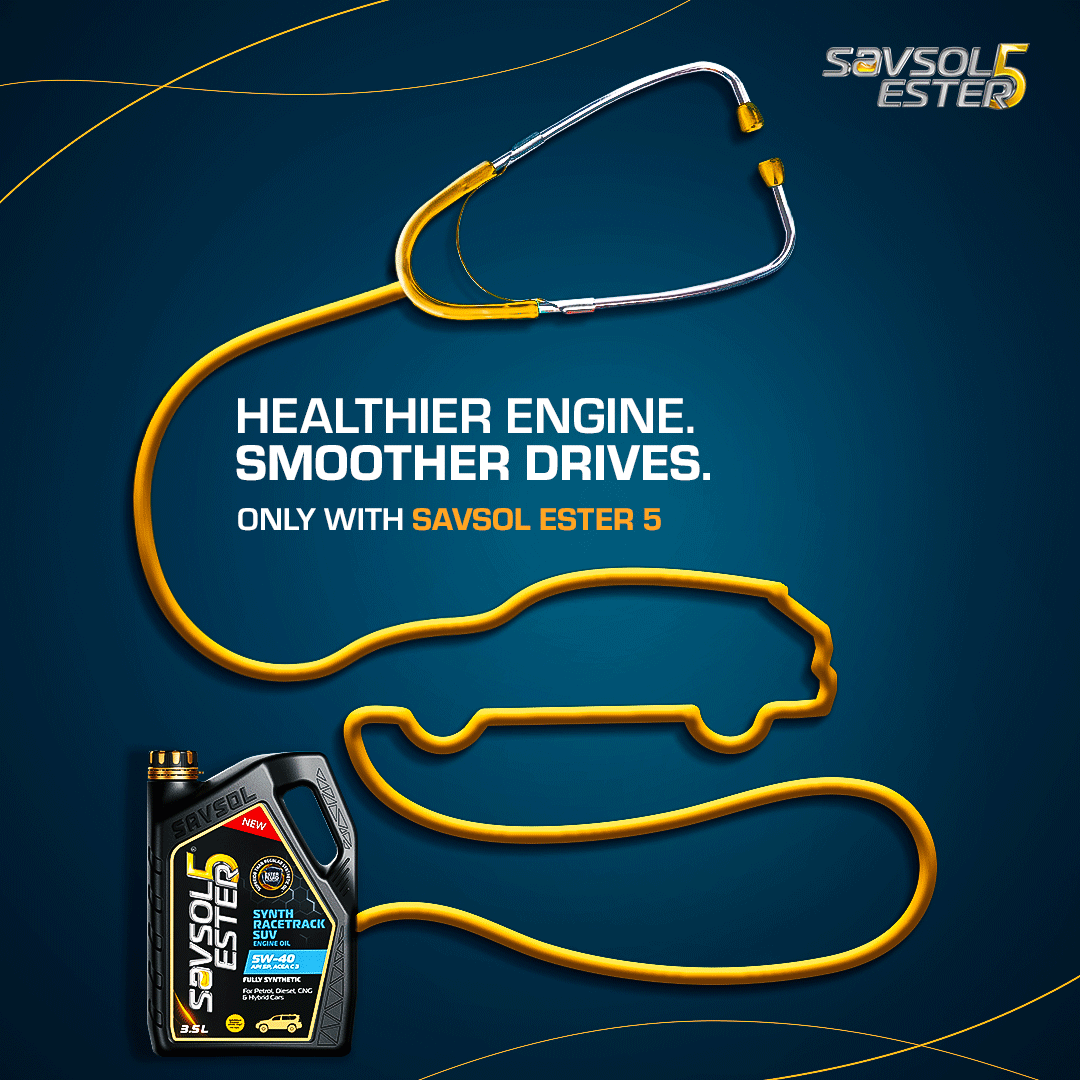 Savsol_Official's tweet photo. With Savsol Ester 5, you’re not just maintaining your engine—you’re giving it the care it needs for unbeatable performance and reliability. #AbKaunRokega
#SavsolEster5 #Savsol #Ester5 #SmoothDrives #EngineProtection #Engine #EngineOil #CarEngine #CarEngineOil #CarDrives #Drives https://t.co/fy9RevVVMi