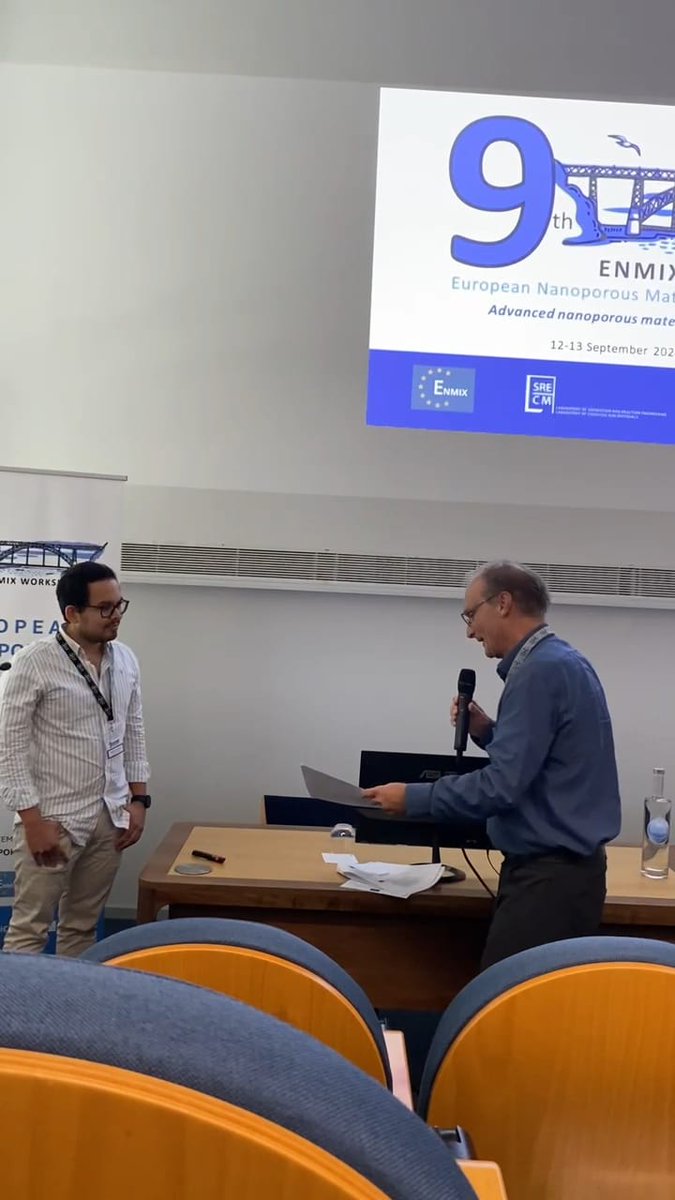 Enrique V. Ramos Fernandez (@enriquevramosf1) on Twitter photo Congratulations to our PhD student, Stiven Durán, for winning the Best Paper Award from the European Nanoporous Materials Institute of Excellence! 🏆 Your hard work and dedication are paying off. <a href="/LMA_UA/">Laboratorio de Materiales Avanzados</a> , <a href="/IUMAUA/">IUMA</a> , <a href="/ASepulvedaEsc/">Antonio Sepúlveda</a> Congratulations to our PhD student, Stiven Durán, for winning the Best Paper Award from the European Nanoporous Materials Institute of Excellence! 🏆 Your hard work and dedication are paying off. <a href="/LMA_UA/">Laboratorio de Materiales Avanzados</a> , <a href="/IUMAUA/">IUMA</a> , <a href="/ASepulvedaEsc/">Antonio Sepúlveda</a>