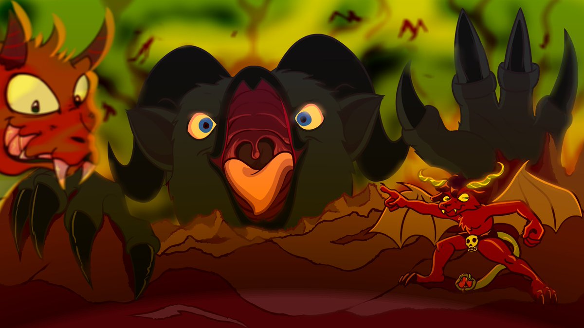 feedfancier's tweet photo. VORETOBER 24th - OMEN

As you enter pandemonium, you're dragged to feed the malphas Ray.
(RIP AND TEAR)

Ray belongs to @faltioner

8K resolution available - https://t.co/Eq5Nld41kd #vore #voretober #voretober2024 #giantvore #hellcartoon #sizetwitter #uvula #voreart #macro #demon https://t.co/HkTiS7Cj4r