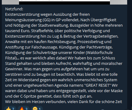 MrGunniHelm's tweet photo. Schluss mit Schwurbel in #Goeppingen. Das #Querdeppen und #AfDsindFaschisten Lokal #Platzhirsch ist Geschichte und die Besitzer suchen neue Pächter. Das Gejammer und die Selbstbeweihräucherung der Ex-Pächter ist natürlich groß. Alles pöse außer uns! GREAT RESET!!!!11!!1!!Elf! https://t.co/6qfT9pF64l