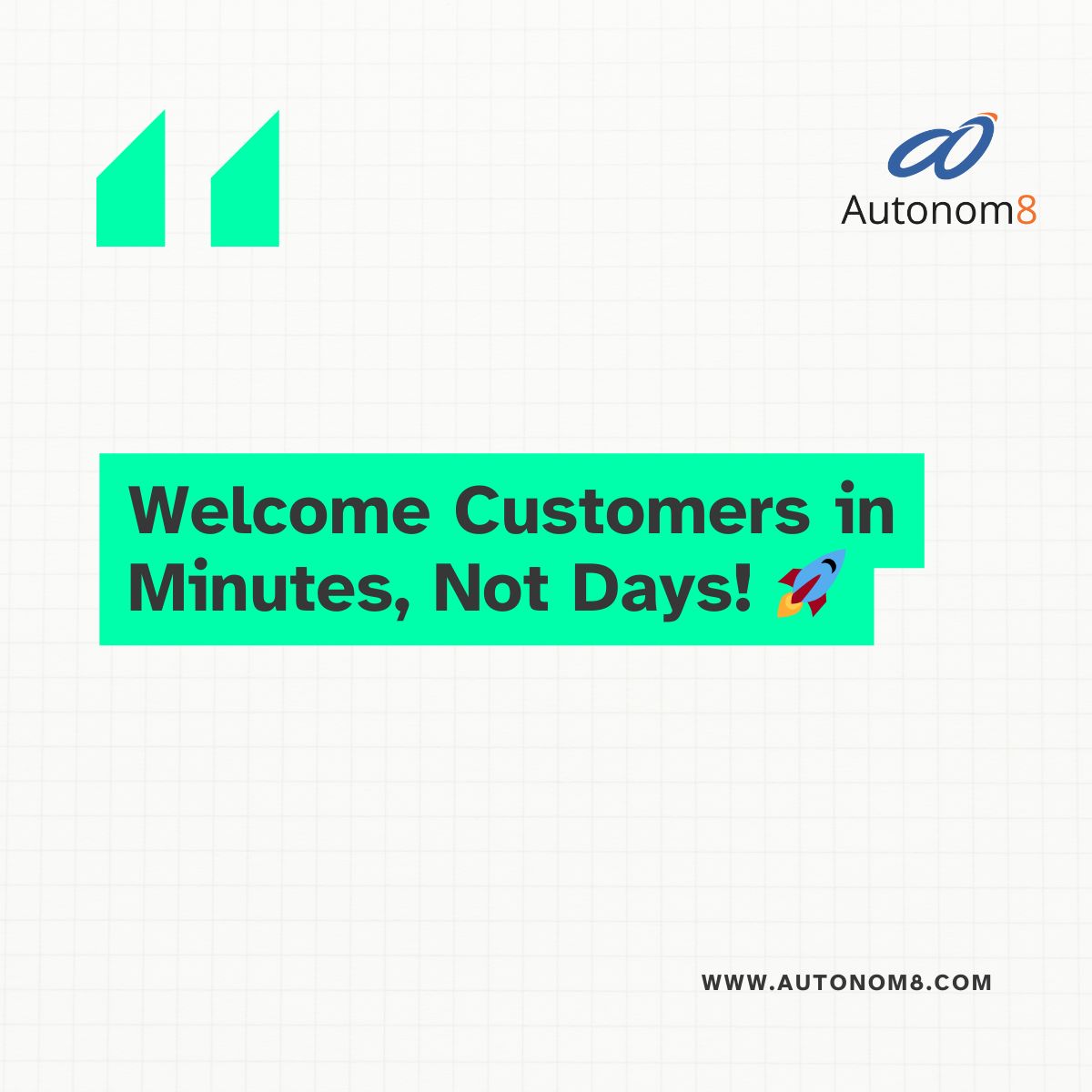 autonom8's tweet image. ⏱️ Time is money, especially in banking! With low-code automation, customer onboarding processes are faster, more efficient, and error-free. Say goodbye to paper forms and hello to digital efficiency!
Read more: buff.ly/3K8yTzh
#BankingInnovation #LowCodeAutomation