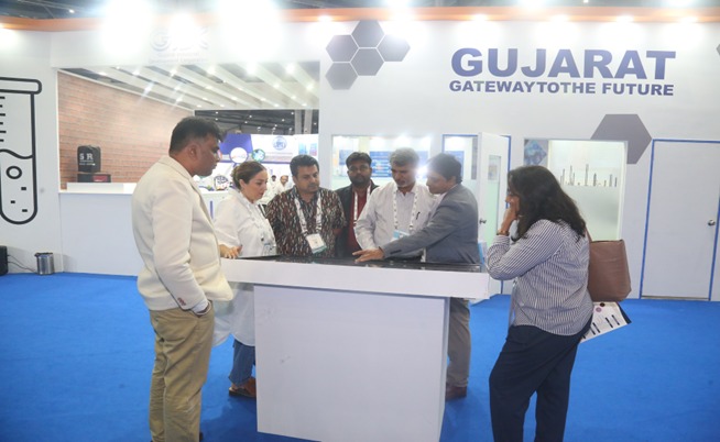 GIDC at #IndiaChem2024! We showcased our initiatives at Gujarat Pavilion, highlighting Gujarat's growing chemical &amp; petrochemical sector. #InvestInGujarat <a href="/PMOIndia/">PMO India</a> <a href="/CMOGuj/">CMO Gujarat</a> <a href="/AnupriyaSPatel/">Anupriya Patel</a> <a href="/JPNadda/">Jagat Prakash Nadda</a> <a href="/Balwantsinh99/">Balvantsinh Rajput</a> <a href="/KanuDesai180/">Kanu Desai</a> <a href="/ficci_india/">FICCI</a> <a href="/GCCIAhmedabad/">Gujarat Chamber of Commerce and Industry</a>