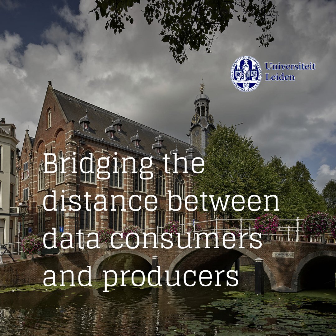 On Nov5, <a href="/cwtsleiden/">CWTS | Leiden University</a> and <a href="/CDSLeiden/">Centre for Digital Scholarship</a> of <a href="/UniLeiden/">Universiteit Leiden</a> Libraries are organising the workshop “Reusing data: Bridging the distance between data consumers and producers”. Data infrastructures, researchers, and #data stewards will discuss key questions. More info👉edu.nl/nbkf3