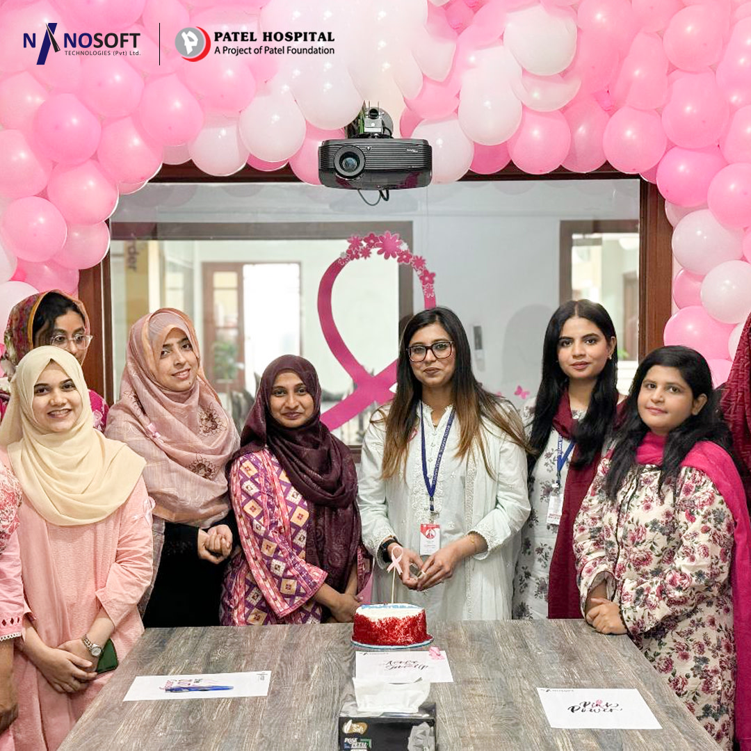 Nanosofttek's tweet photo. This Breast Cancer Awareness Month, Nanosoft Technologies proudly collaborates with Patel Hospital to spread awareness and support the fight against breast cancer.

#BreastCancerAwareness #NanosoftCares #PatelHospital #TogetherWeFight #PinkOctober #FightBreastCancer https://t.co/8yxiJPNAGL