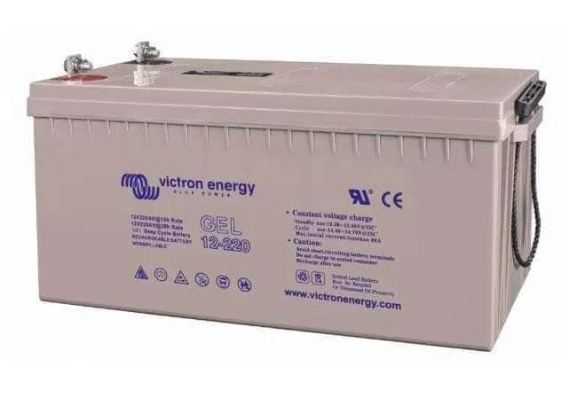zetin_solar's tweet image. #NEWSTOCK
Victron Energy 12V/220Ah Gel Deep Cycle Battery.
~Rated capacity: 20 hr. discharge at 25°C
~Float design life: 12 years at 20°C
~500 cycles at 80% discharge
~750 cycles at 50% discharge
~1800 cycles at 30% discharge

Don't Miss Out😍
Call/WhatsApp: 0715576576
#victron