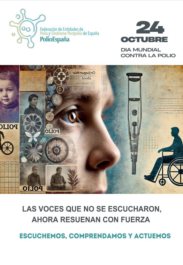 Hoy, en el Día Mundial contra la Polio, mi afecto y apoyo a Pedro Varo, amigo y vecino de San Jerónimo en Sevilla, compartiendo su artículo. 

Toda mi solidaridad con vuestra lucha a lo largo de toda la vida, que merece ser más conocida por la sociedad y mejor atendida, como