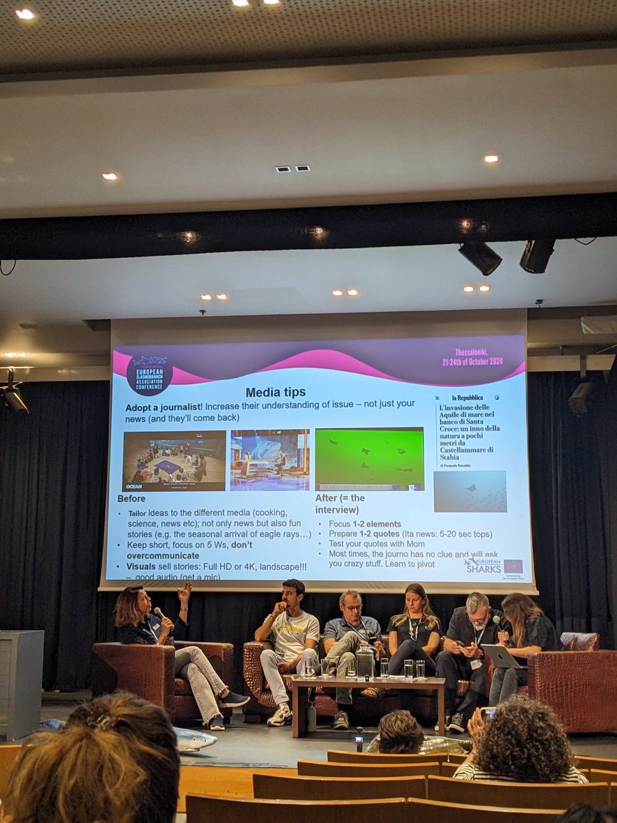 lottepohl's tweet image. Last panel discussion here at #EEA2024 🥲 How did this go by so fast again? Speaking about #scicomm - "Science itself is a language, and often an incomprehensible one. Simplify to make yourself understood." Memorable words by Ian Campbell from @padiaware! Thanks to all panelists!