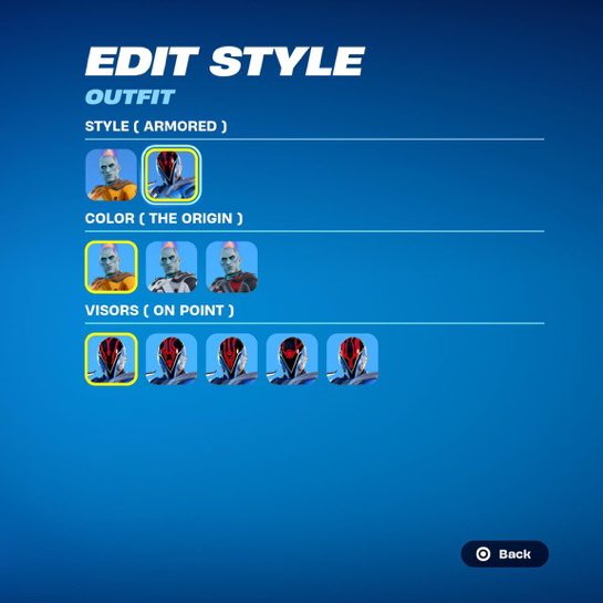 SPY (@orderedspy) on Twitter photo Like & Retweet this post if you think <a href="/FortniteGame/">FortniteGame</a> should finally add this style, I wanna see if we can make a difference. Maybe reply with #UnmaskTheOrigin, seen that hashtag going around.
#Fortnite #FortniteChapter5Season4 #FortniteChapter5 #FortniteCH5S4 #FortniteC5S4 Like & Retweet this post if you think <a href="/FortniteGame/">FortniteGame</a> should finally add this style, I wanna see if we can make a difference. Maybe reply with #UnmaskTheOrigin, seen that hashtag going around.
#Fortnite #FortniteChapter5Season4 #FortniteChapter5 #FortniteCH5S4 #FortniteC5S4