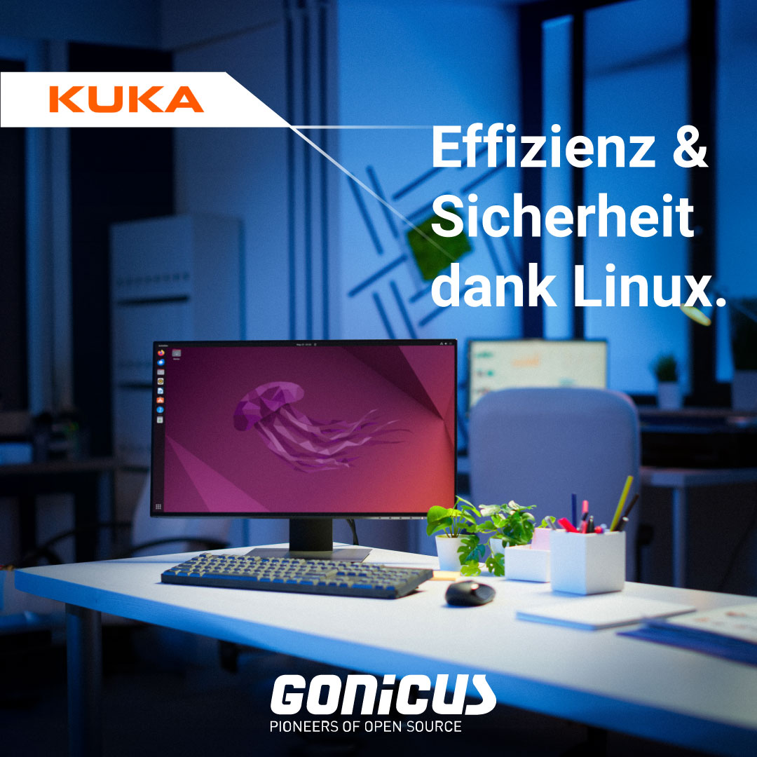 Wir haben #KUKA mit der Umstellung auf #Ubuntu #Linux zu mehr Effizienz und Sicherheit verholfen – mit automatischen Updates und reibungslosen Abläufen im Arbeitsalltag. --&gt; gonicus.de/referenzen/010…