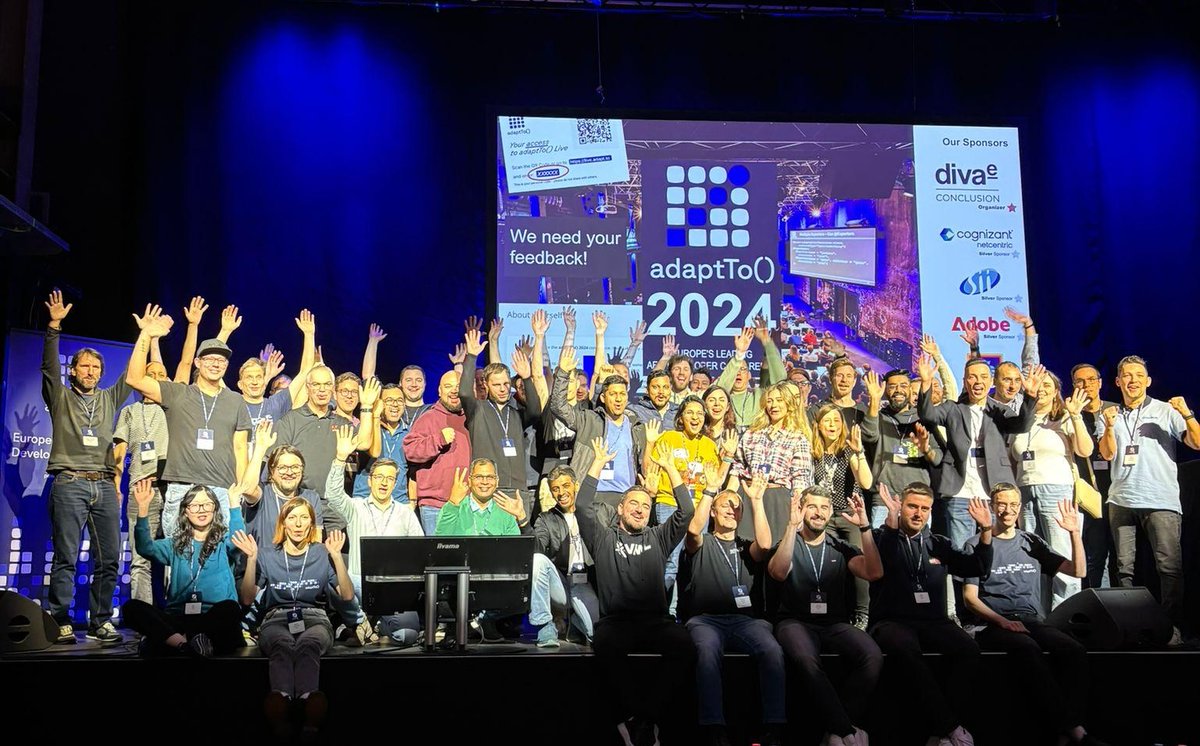 adaptTo() powered by diva-e tweet media