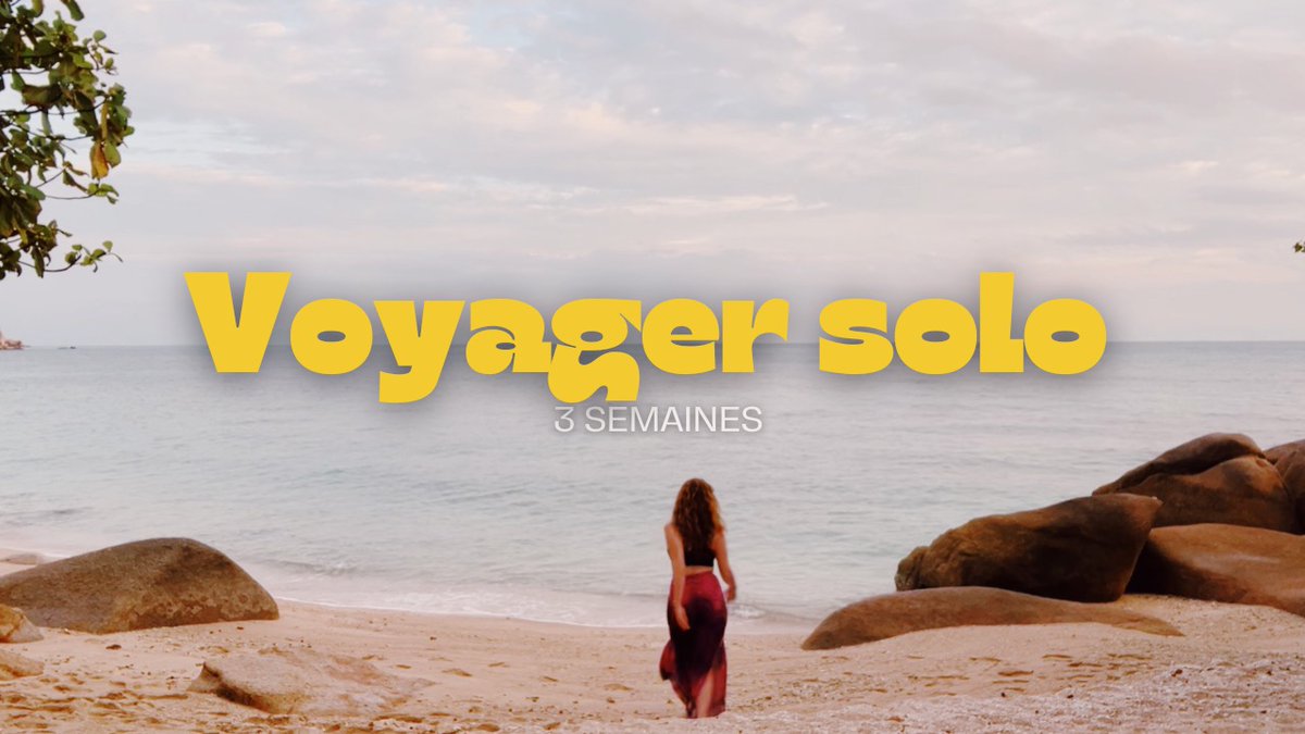 Si ça peut motiver des meufs à partir en voyage solo 🫡☀️ : 

youtu.be/kt8ahIJLlRc?si…