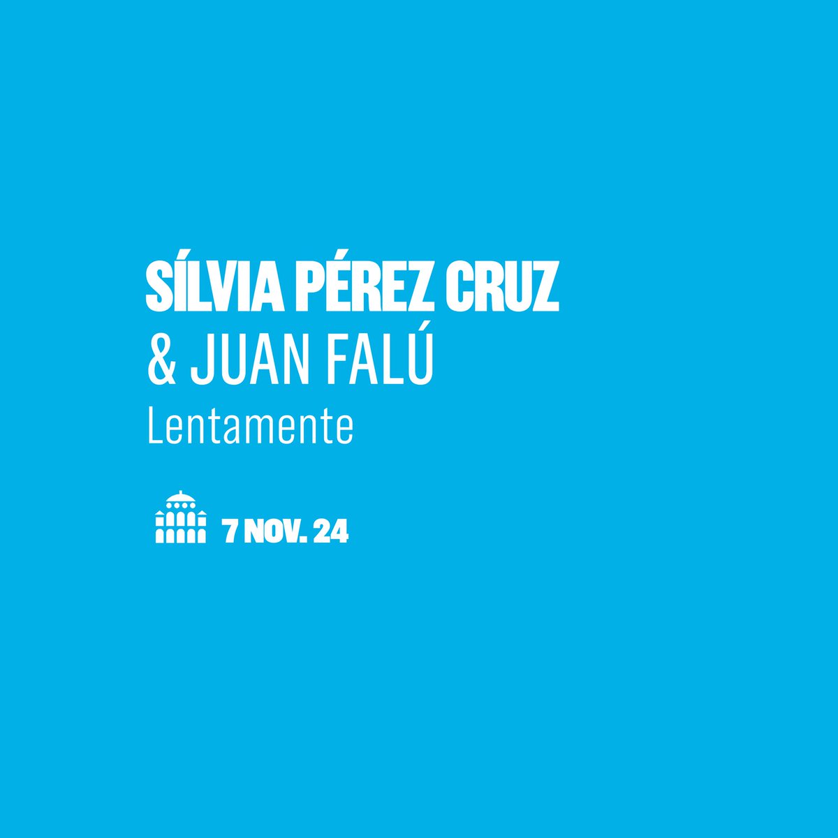 𝑪𝗤𝓕𝙲
ELLE : <a href="/Sperezcruz/">Sílvia Pérez Cruz</a>
LUI : <a href="/juanfalu/">Juan Falú - Oficial</a>
ENSEMBLE : #lentamente
Pour la 1e fois en 🇫🇷 
📆 7/11/24
📍#TDLVSarahB 

 𝐢 &amp; 🎟️ 👀 bit.ly/3ZU3KIV

🤝 @ViaVox_concert • <a href="/DavidGodevais/">David Godevais</a>