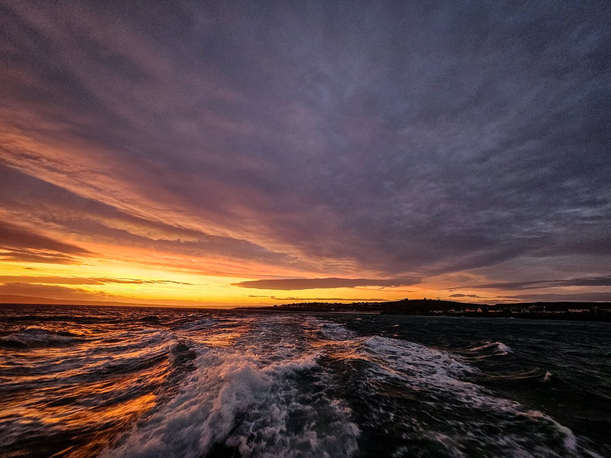 It's not very often I'm up before the sun...... Sunrise over Galway Bay this morning.