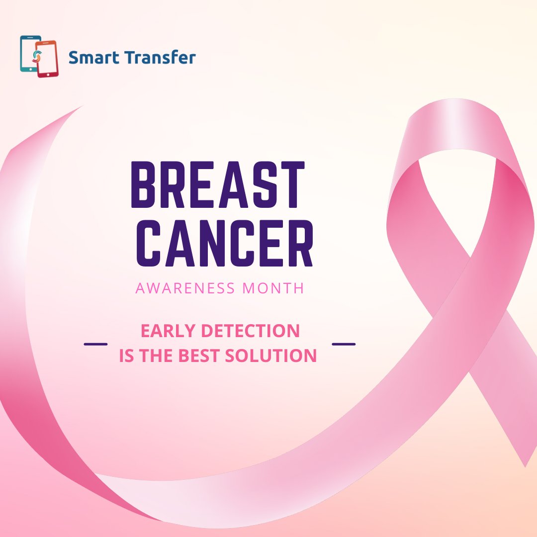 USSmartTransfer's tweet image. 🌸 October is Breast Cancer Awareness Month, a gentle reminder that early detection can save lives! 🎗️
#smarttransfer #breastcancer #breastcancerawareness #pinktober #BreastCancerAwarenessMonth #breastcancer2024