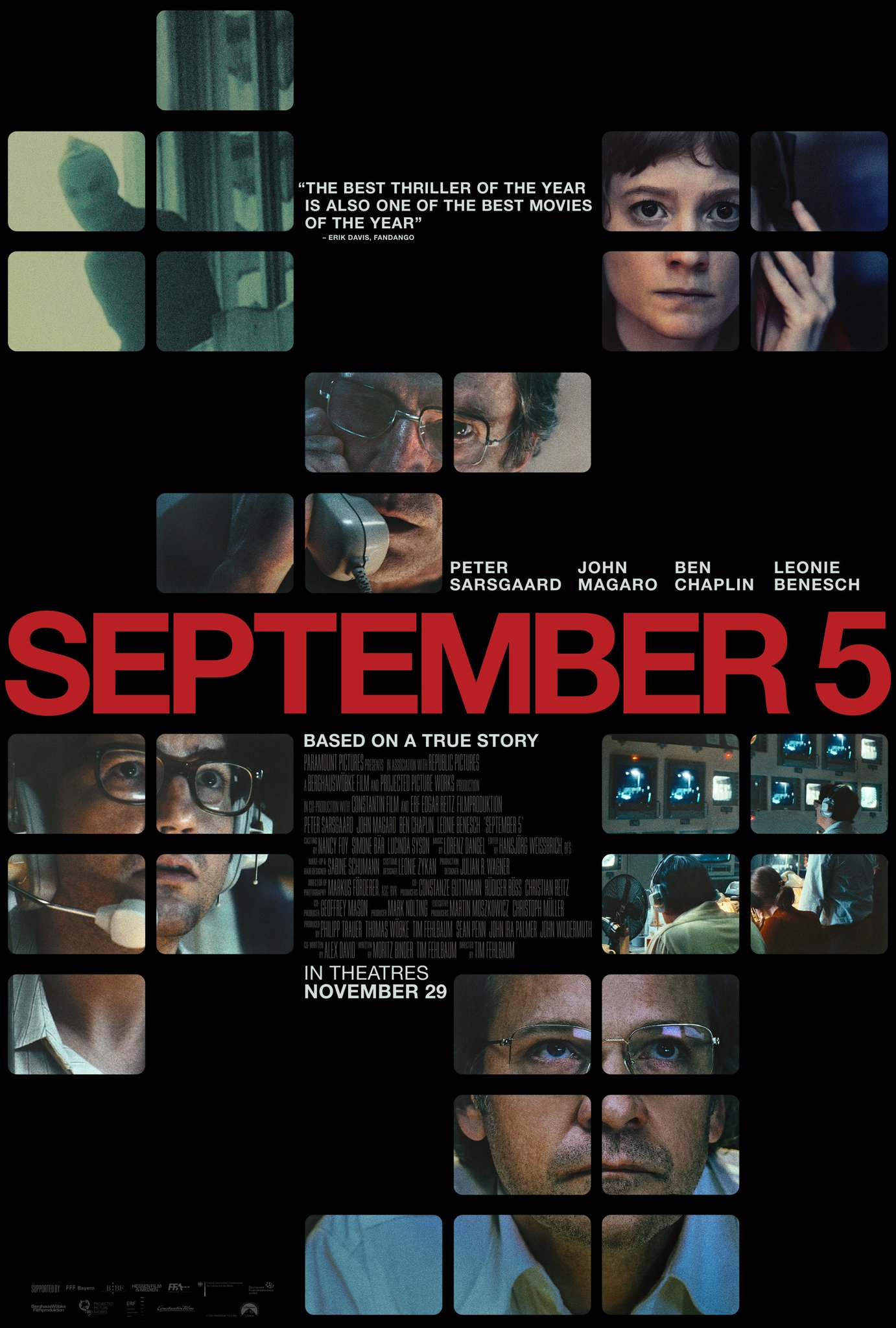 September 5 trailer poster met Peter Skarsgard