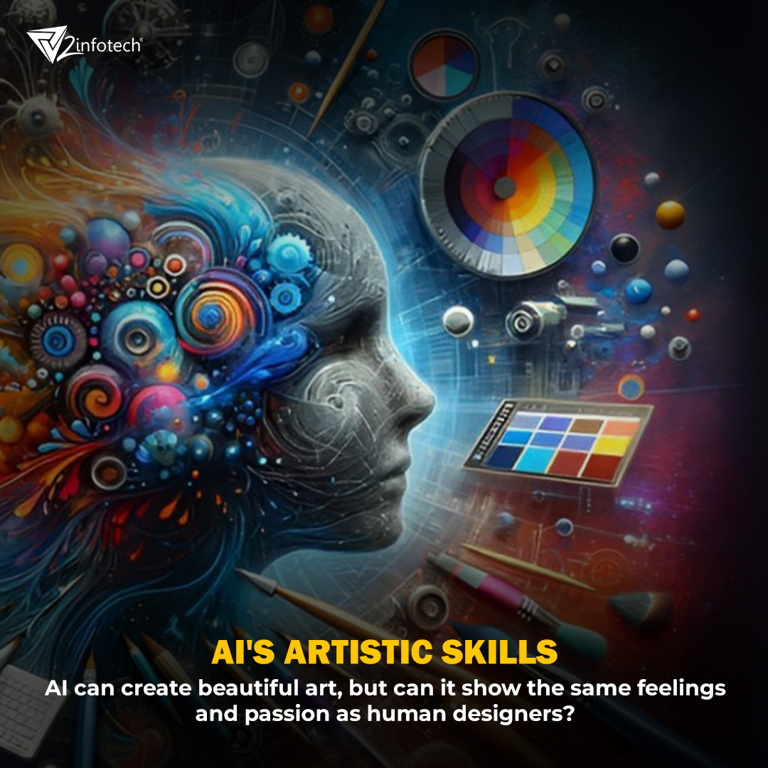v2InfotechIndia's tweet image. Exploring the future where creativity meets technology. Discover how AI is transforming the vision of artists and unlocking new realms of artistic expression! 🌟
.
.
#AIArtRevolution, #ArtAndAI, #AIinCreativity, #FutureOfArt, #V2Infotech, #V2Digital, #V2Creativity, #V2Innovation