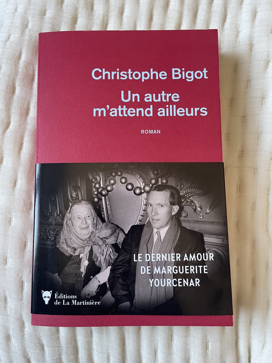 Delphine Roux (@delphine_e_roux) on Twitter photo Il y a eu Nelson Algren pour Simone de Beauvoir et Bertrand de Jouvenel pour Colette et Jerry Wilson pour Marguerite Yourcenar. C’est cette histoire d’amour hors norme que Christophe Bigot a choisi de mettre au monde dans Un autre m’attend ailleurs. ❤️📕<a href="/ed_LaMartiniere/">Éditions de La Martinière</a> Il y a eu Nelson Algren pour Simone de Beauvoir et Bertrand de Jouvenel pour Colette et Jerry Wilson pour Marguerite Yourcenar. C’est cette histoire d’amour hors norme que Christophe Bigot a choisi de mettre au monde dans Un autre m’attend ailleurs. ❤️📕<a href="/ed_LaMartiniere/">Éditions de La Martinière</a>