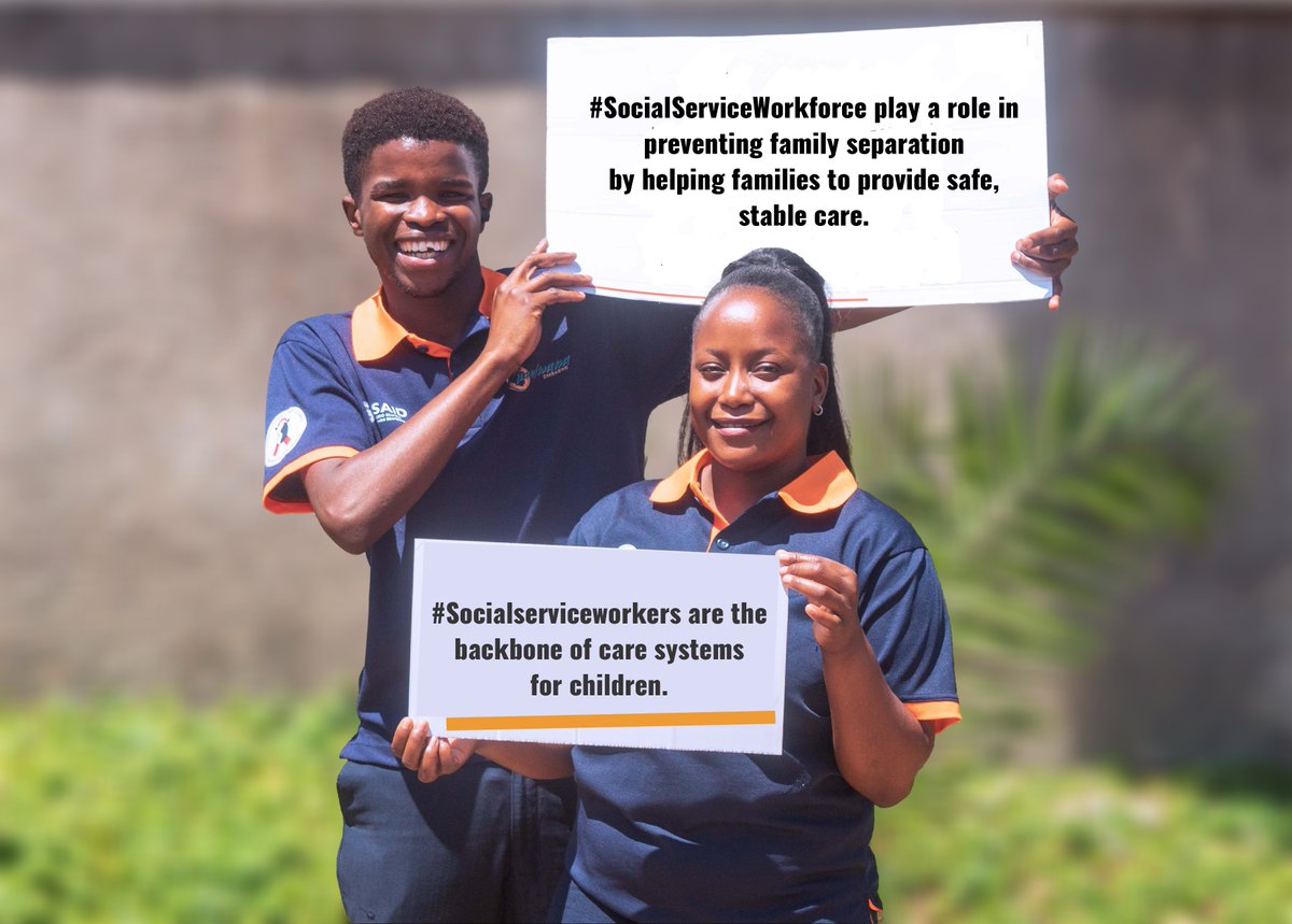 BantwanaZim's tweet photo. #Socialserviceworkers are the backbone of care systems for children. They strengthen families, protect children, and strive to ensure that no child grows up without the care of a family. #SSWWeek #FamilyCare #ChildProtection https://t.co/g6y4XndyqV