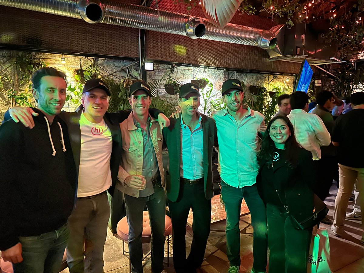 Hi (@hi_ventures_) on Twitter photo It’s DAY THREE 🇲🇽🌴of <a href="/MexicoTechWeek/">Mexico Tech Week</a>
We, allong with <a href="/DILAcapital/">DILA Capital</a>, <a href="/CometaVC/">Cometa</a> & #Nazca hosted the VC Open House at Jardín Paraíso to celebrate the tech ecosystem. Thank you <a href="/BBVASpark/">BBVA Spark</a> and #Creel for the beers and tequila :) Gracias por venir! It’s DAY THREE 🇲🇽🌴of <a href="/MexicoTechWeek/">Mexico Tech Week</a>
We, allong with <a href="/DILAcapital/">DILA Capital</a>, <a href="/CometaVC/">Cometa</a> & #Nazca hosted the VC Open House at Jardín Paraíso to celebrate the tech ecosystem. Thank you <a href="/BBVASpark/">BBVA Spark</a> and #Creel for the beers and tequila :) Gracias por venir!