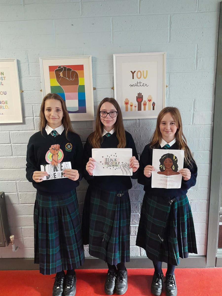 mabbottmurphy's tweet image. Well done to all students who entered the History Dept's 'Black History Month' poster competition 2024 @Colaistebride Congratulations to Mila, Ella &amp;amp; Isabel on their winning entries. 👏👏👏  #BlackHistoryMonth2024 #histedchatie