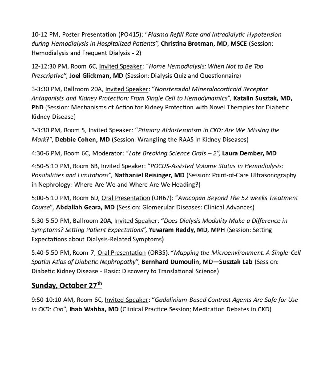 Penn Glomerular Center (@pennglomctr) on Twitter photo ๐จ Make sure to check out presentations from <a href="/PennKidney/">Penn Kidney</a> with some from faculty from the Penn Glomerular Center <a href="/ASNkidney/">American Society of Nephrology</a> #KidneyWk #GlomerularDisease ๐จ Make sure to check out presentations from <a href="/PennKidney/">Penn Kidney</a> with some from faculty from the Penn Glomerular Center <a href="/ASNkidney/">American Society of Nephrology</a> #KidneyWk #GlomerularDisease