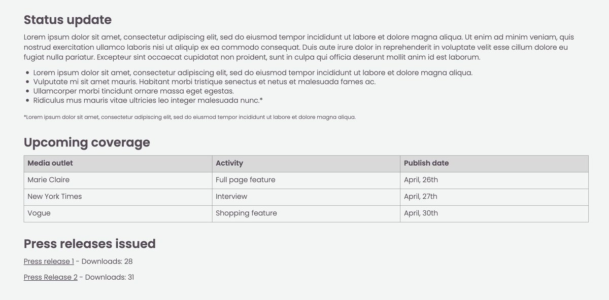 Our Reports tool features an 'Activity' field for detailed updates and overviews. No character limits, fully formattable, and integrates seamlessly with digital and PDF reports! #Reporting #PRMeasurement #PR