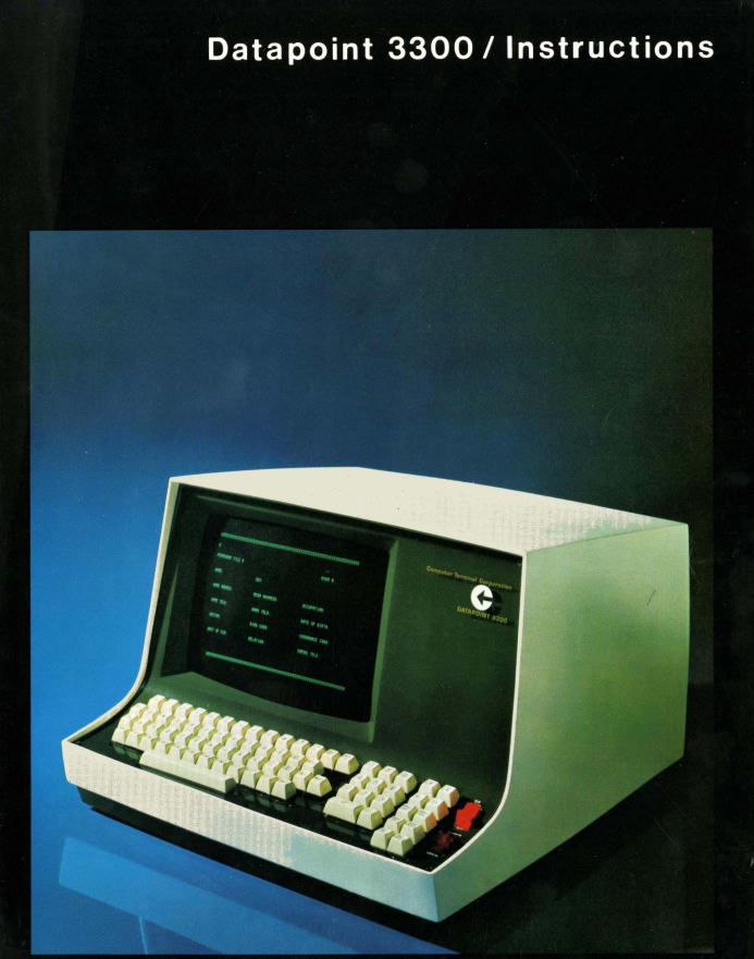 Datapoint3300's tweet photo. Computer Terminal Corporation made an intensive study of the needs of the remote, timesharing computer users and the features that were desired in a data terminal. 

The result: lt's - Datapoint 3300🖥️

https://t.co/zUYysGLrCr https://t.co/Ohspig8Jjo