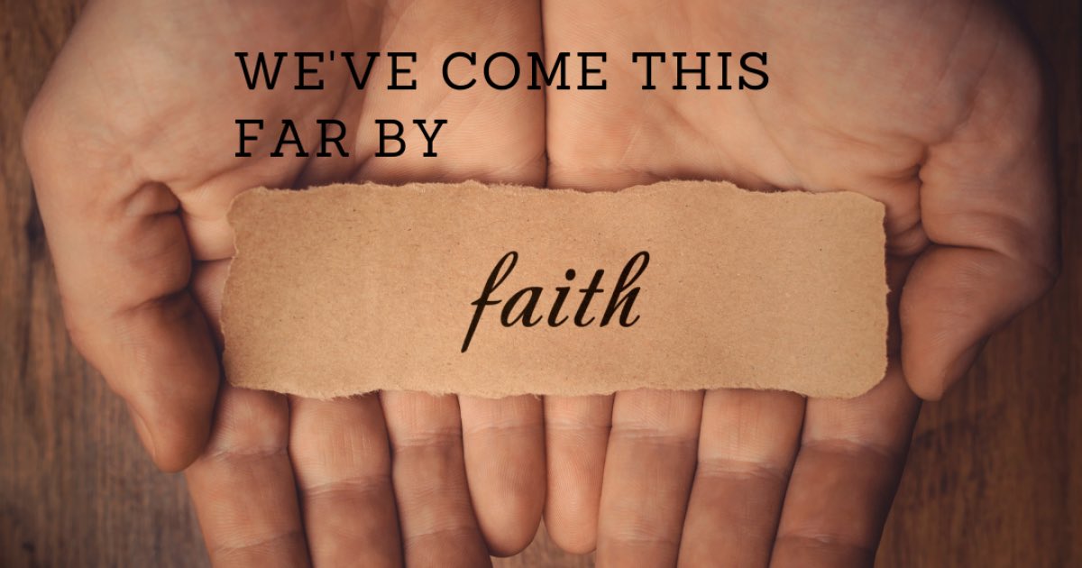 robindcole's tweet image. Beautiful-when an early morning song hits your heart 🎶

“We’ve come this far by faith,
Leaning on the Lord.
Trusting in his holy word.
He’s never failed us yet.Can’t turn around,We’ve come this far by faith.
Things that seemed impossible.
Praise Him for the vict’ries He has won”