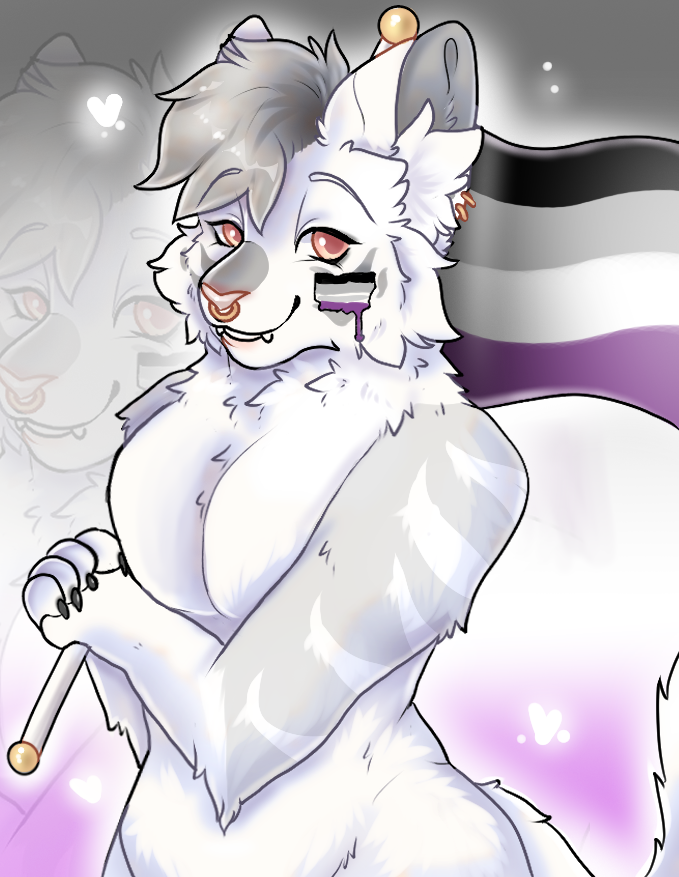 FluffinCheese's tweet photo. Happy #asexualweek / #aceweek

Reminder that being asexual is a spectrum. The bottom line is having no sexual attraction to any gender 

🎨 @//LoveIock_ https://t.co/tm0p55Jgg4