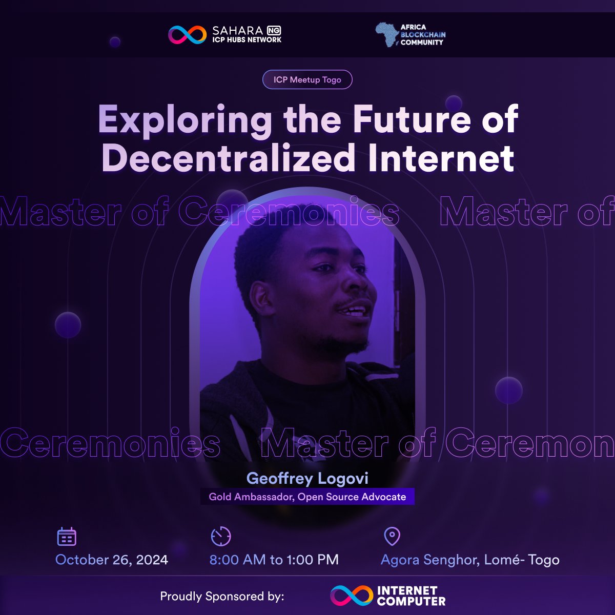 <a href="/0xWeb3DevRel/">Laboré 🗣️</a> Geoffrey Logovi <a href="/geoffreylgv/">jeffrey 🥑⚡</a> is passionate about technology, community, and open source. He actively contributes to various projects, programs, and initiatives to inspire and educate others. As an avid contributor, he participates in Open Source communities such as Apache,
