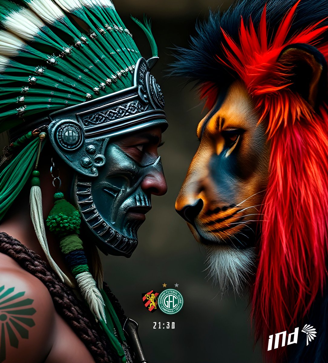 indgfc's tweet photo. Jogo difícil, mas não impossível. 
Vai pra cima deles, Guarani!🏹🇳🇬💪

#guarani #guaranifc #bugre #brasileirãosérieb https://t.co/We6bKQpxff