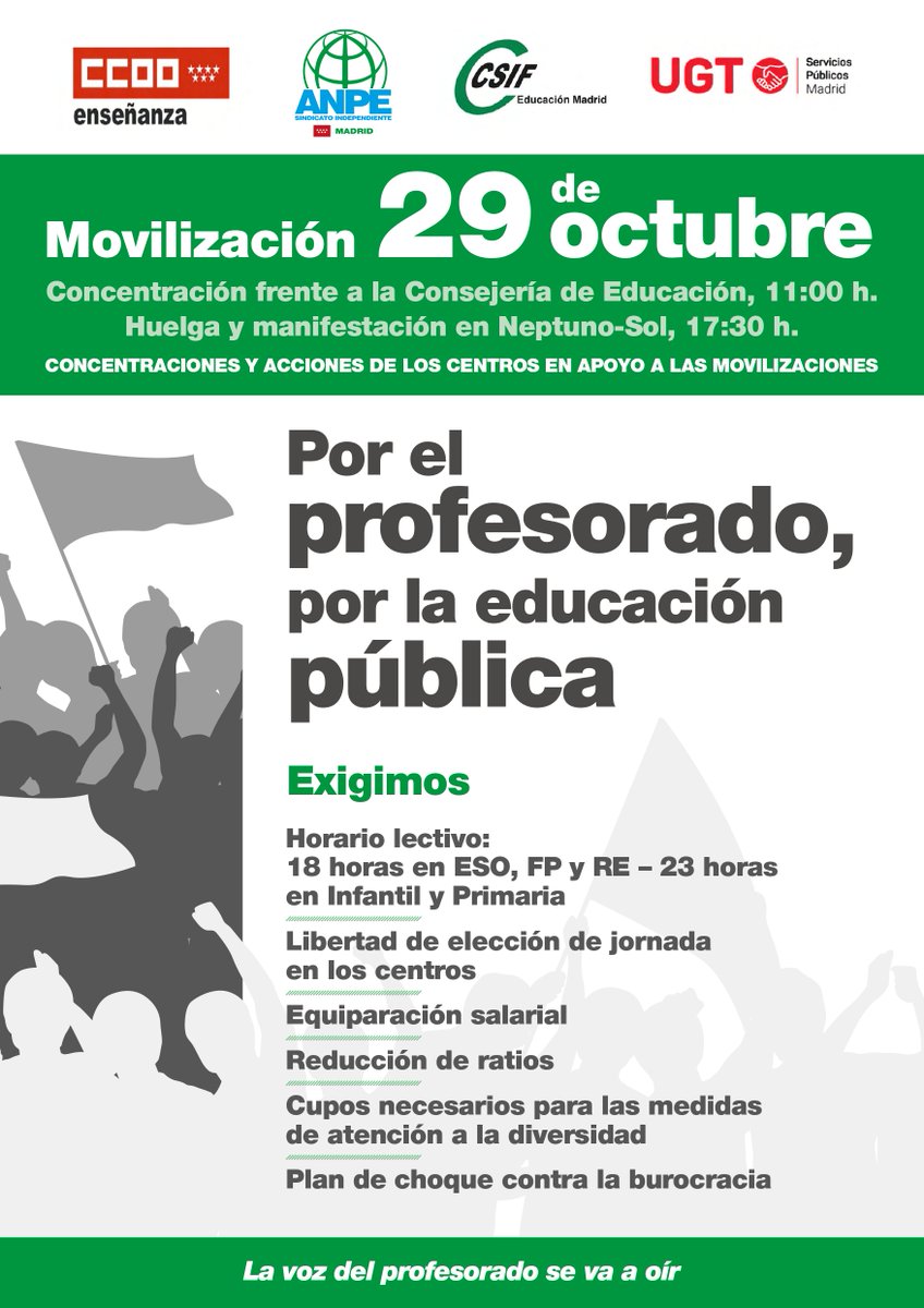 Educación CCOO Madrid tweet media