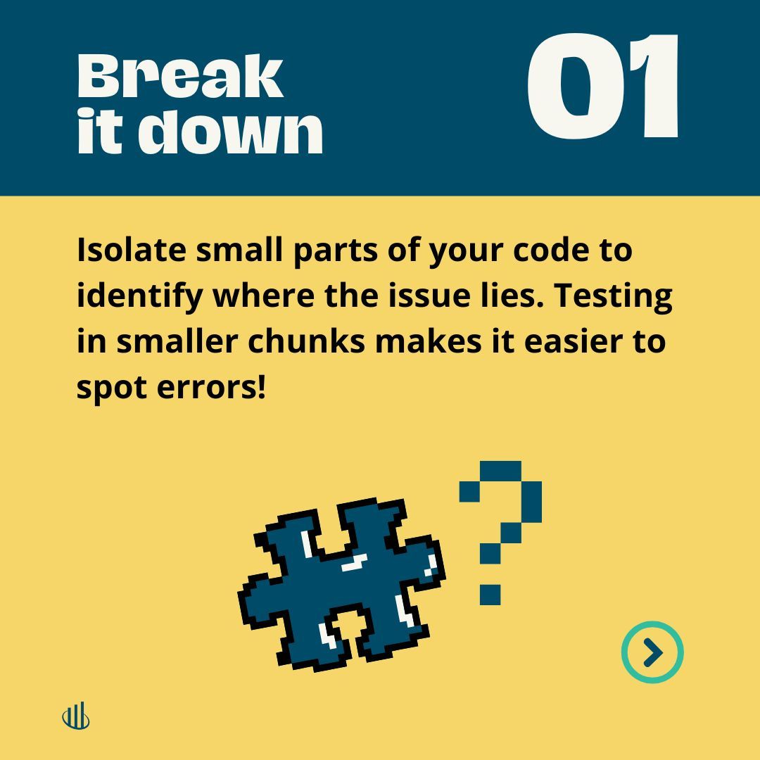 GBrainForce's tweet image. 🔍 Debugging nightmares keeping you up at night? We’ve all been there! Here are 5 debugging tips to help you crush those bugs and get back to coding bliss. 🐛💻 #DevLife
#DebuggingHacks #BugSquasher #CodeTips #DevLife