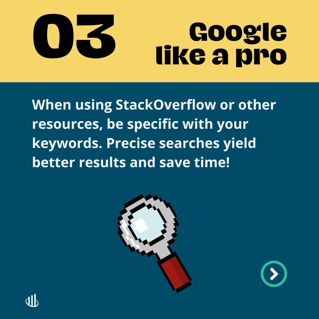 GBrainForce's tweet image. 🔍 Debugging nightmares keeping you up at night? We’ve all been there! Here are 5 debugging tips to help you crush those bugs and get back to coding bliss. 🐛💻 #DevLife
#DebuggingHacks #BugSquasher #CodeTips #DevLife