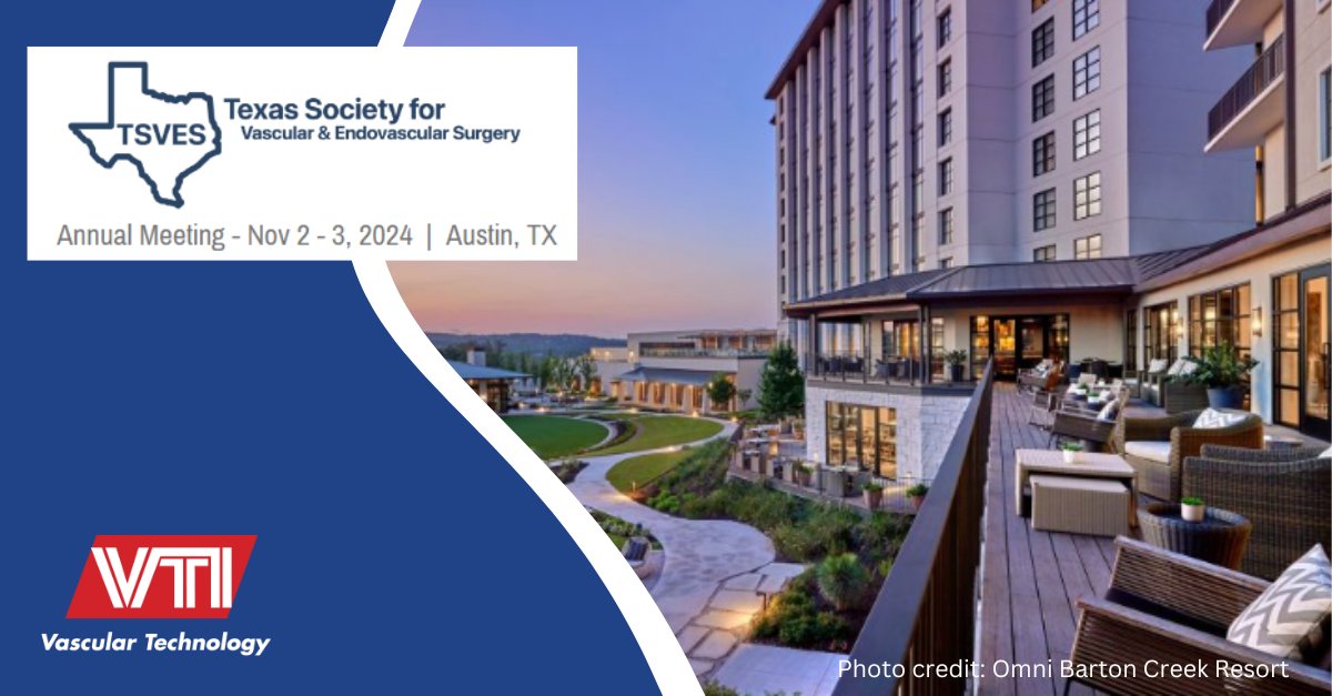 Vascular Technology, Incorporated (@vasculartechinc) on Twitter photo Visit our booth at TSVES at Omni Barton Creek Resort in Austin, TX!  
We’d love to demonstrate our new #Doppler Systems! Looking forward to meeting you there! ✨
Learn more 👉 vti-online.com/products/doppl…
#DopplerProbes #vascularsurgery Visit our booth at TSVES at Omni Barton Creek Resort in Austin, TX!  
We’d love to demonstrate our new #Doppler Systems! Looking forward to meeting you there! ✨
Learn more 👉 vti-online.com/products/doppl…
#DopplerProbes #vascularsurgery