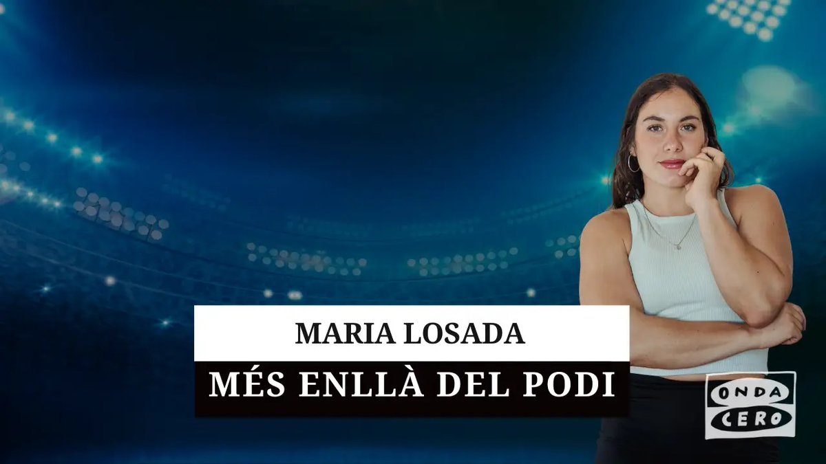 Onda Cero Catalunya (@ondacero_cat) on Twitter photo Cada dijous al <a href="/radioestadioCAT/">La Brúixola de Radioestadio</a> d'<a href="/OndaCero_cat/">Onda Cero Catalunya</a>, la quíntuple campiona d'Europa de rugbi XV i rugbi VII <a href="/mlosgif/">MARIA LOSADA</a> ens apropa al perfil d'un/a esportista al seu "Més enllà del podi". Cada dijous al <a href="/radioestadioCAT/">La Brúixola de Radioestadio</a> d'<a href="/OndaCero_cat/">Onda Cero Catalunya</a>, la quíntuple campiona d'Europa de rugbi XV i rugbi VII <a href="/mlosgif/">MARIA LOSADA</a> ens apropa al perfil d'un/a esportista al seu "Més enllà del podi".