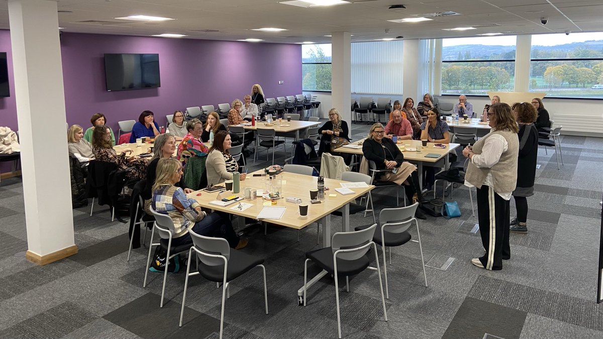 Fantastic morning with colleagues from across the profession discussing the incredible work social workers take forward day in, day out &amp; how we can better communicate the difference we make #wearesocialwork