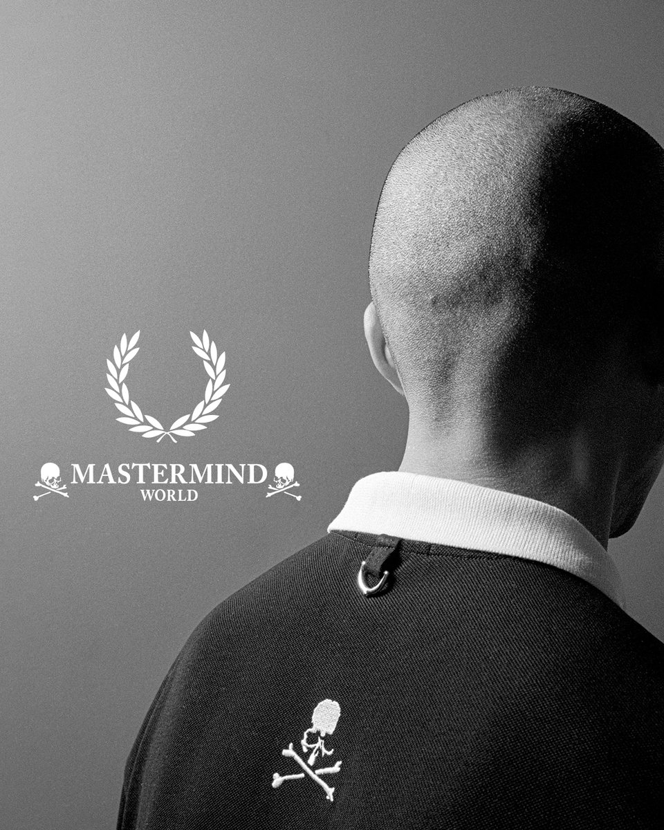 Fred Perry and Mastermind: the Laurel Wreath meets the Skull and Crossbones. Contrasting signs of two brands that have never shied away from doing things differently. ​

​Coming soon. Sign up to be in the know.​

fred-perry.visitlink.me/o8uxIw

#FREDPERRYSHIRT #MASTERMIND