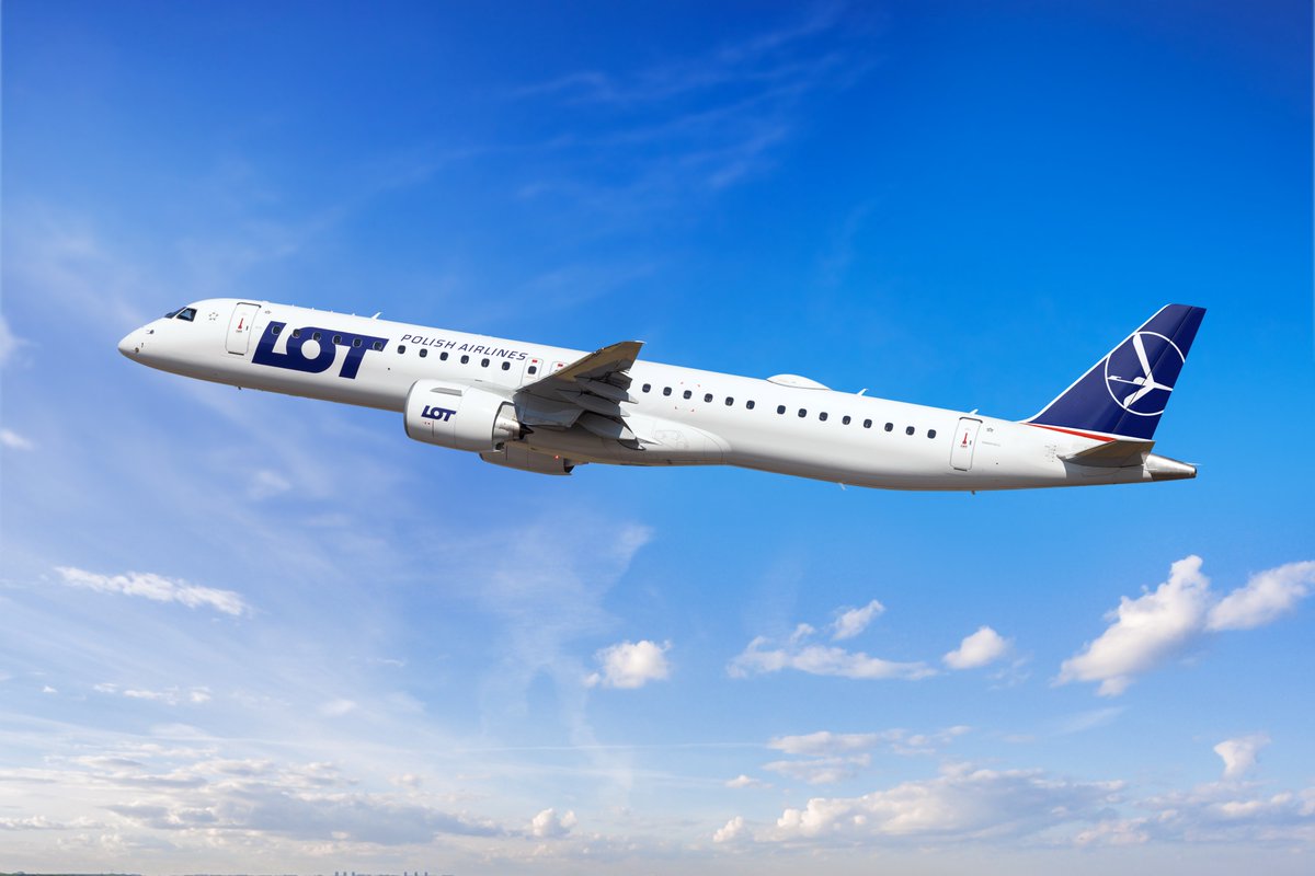 embraer's tweet photo. #NOTÍCIA | Embraer e @LOTPLAirlines assinam acordo para o Programa Pool. Leia notícia completa: https://t.co/ibvqaFMIx8 #EmbraerStories #HighTech #VeryHuman https://t.co/FpkqILSlqB
