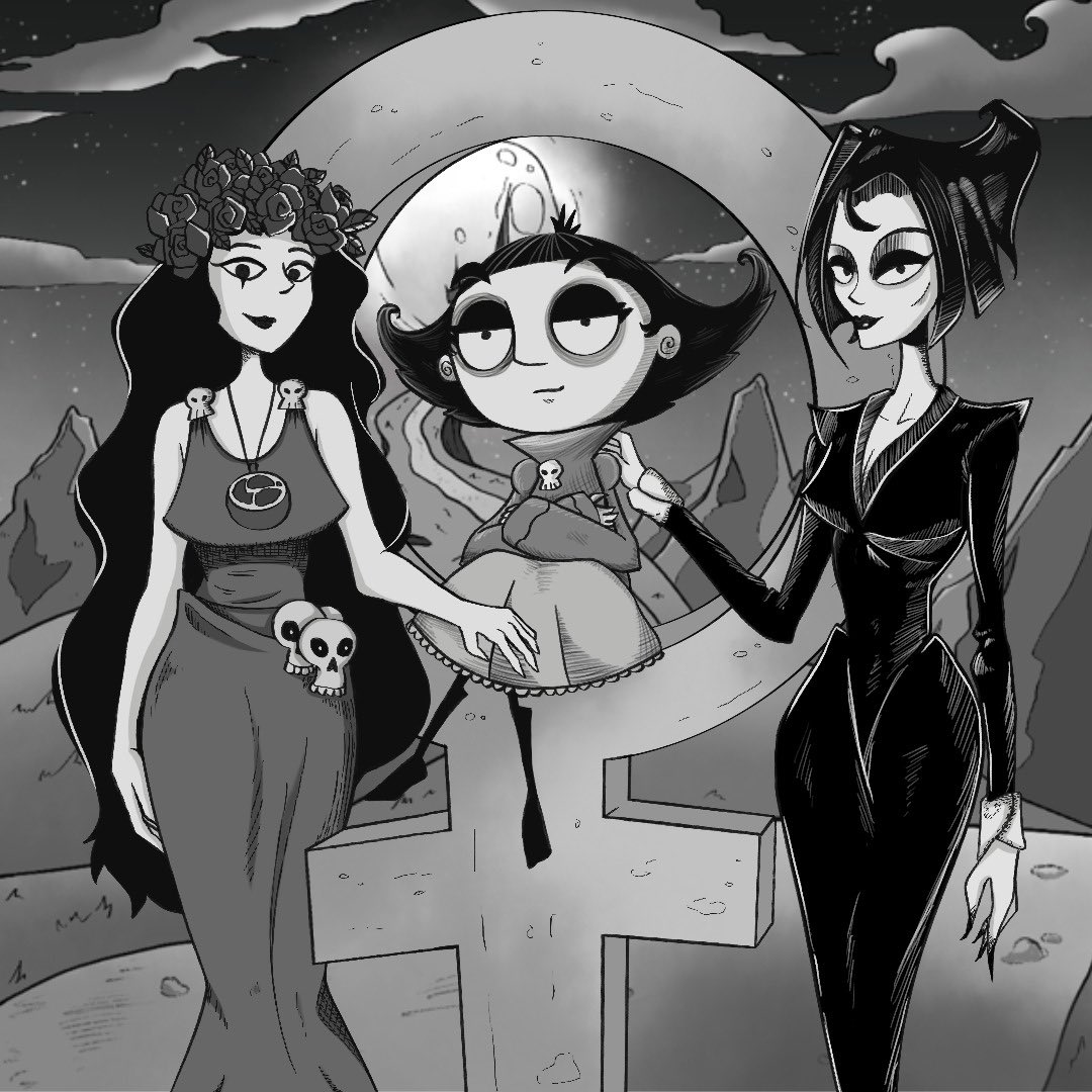 Stephanie Cannon (@sparkthecannon) on Twitter photo Excited to announce that it's release day for PRIM, a cute gothic hand-drawn adventure game about Death's daughter.
Myself, creator #JonasFisch & director <a href="/LiamCreighton/">Liam Creighton</a> had a fun, hilarious session bringing the characters Persephone and Bella to life!
store.steampowered.com/app/1510470/PR… Excited to announce that it's release day for PRIM, a cute gothic hand-drawn adventure game about Death's daughter.
Myself, creator #JonasFisch & director <a href="/LiamCreighton/">Liam Creighton</a> had a fun, hilarious session bringing the characters Persephone and Bella to life!
store.steampowered.com/app/1510470/PR…