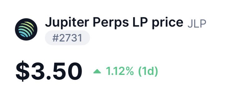 AresInvests's tweet image. It’s been a good year 

$JLP