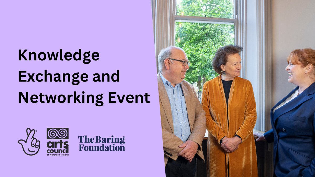 We are hosting a Knowledge Exchange and Networking event at <a href="/TheMACBelfast/">The MAC</a> on Friday 29th November.

The event is an opportunity to discuss key issues around mental health, and the working and living conditions of artists in #NorthernIreland.

Visit tickettailor.com/events/artscou… to