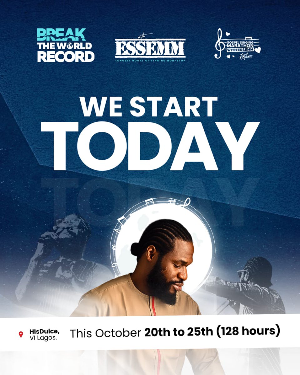 holuwaxheun121's tweet image. Day 4 of the #essemsingathon and we&apos;re still going strong! Over 90 hours of continuous Gospel singing!  #letsraiseasound #essemmsingathon