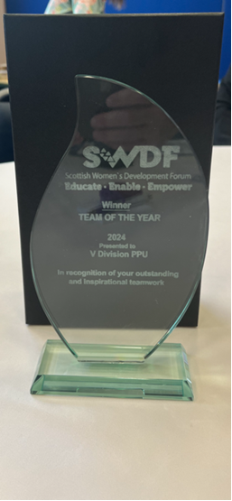Today, I saw the dedicated team of officers from the <a href="/PSOSDandG/">Police Scotland Dumfries & Galloway</a> Public Protection Unit receive the ‘Team of the Year Award’ at today’s <a href="/SWDF/">Frank D Wilburn Sr.</a> annual awards. Together they have worked tirelessly to target offenders &amp; support victims in our community. Well done to everyone involved.